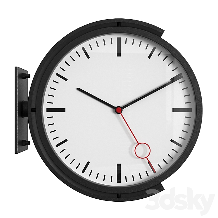Wall clock IKEA BISSING BISSING 3D Model