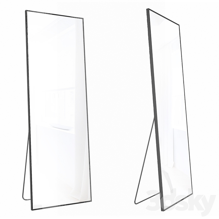 Martinsen Full Length Mirror Mirror 3D model