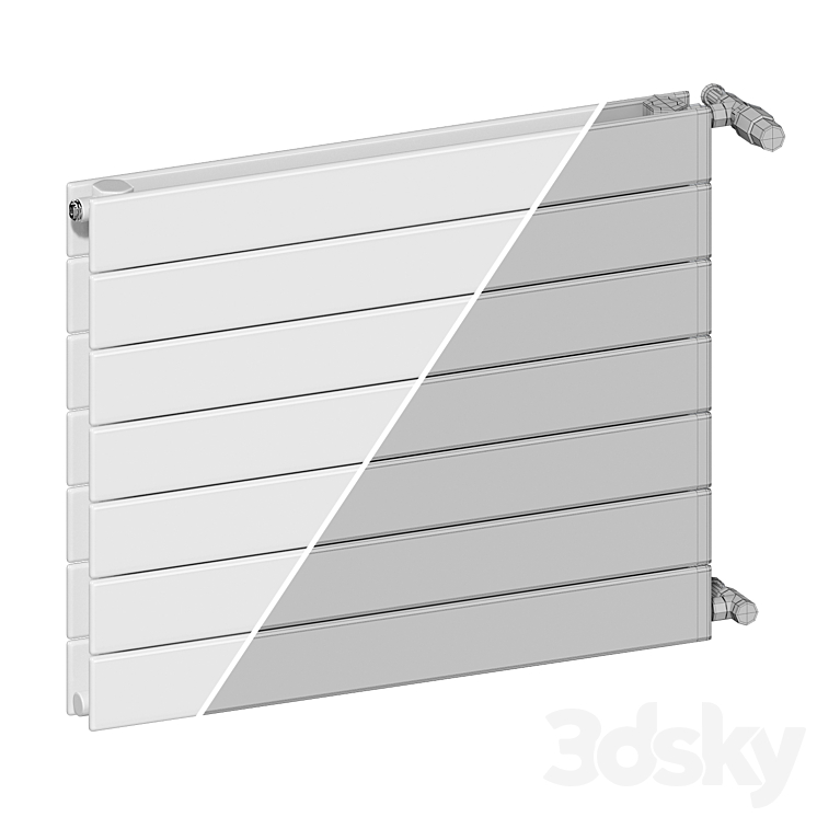 Zehnder Nova NHH NVV 3D Model