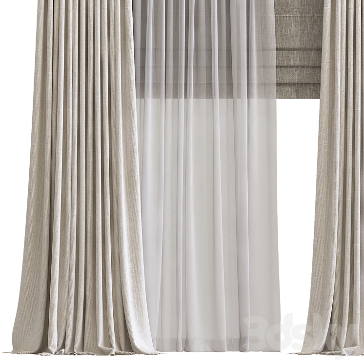 Curtain 795 3D Model