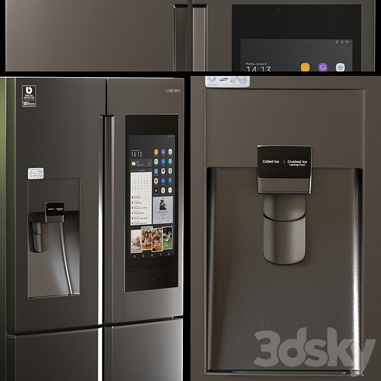 Samsung Kitchen Appliance Set 3 3DS Max - thumbnail 2
