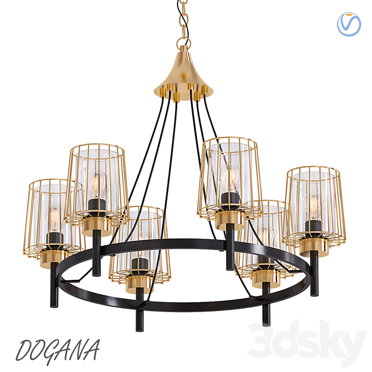 Odeon light dogana - Pendant light - 3D model