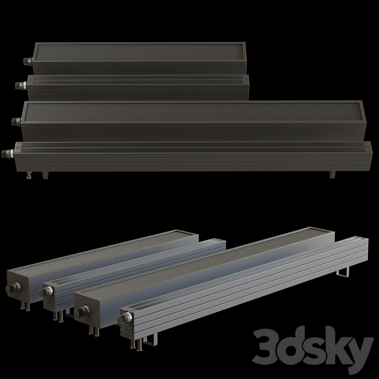 Radiator Set 3D Model