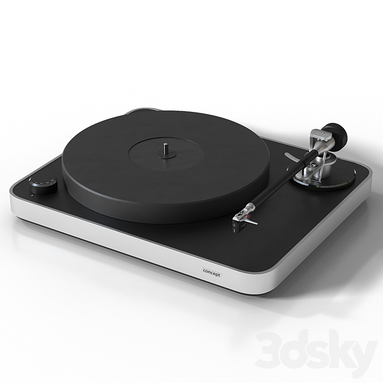 Turntable Concept by Clearaudio 3D Model