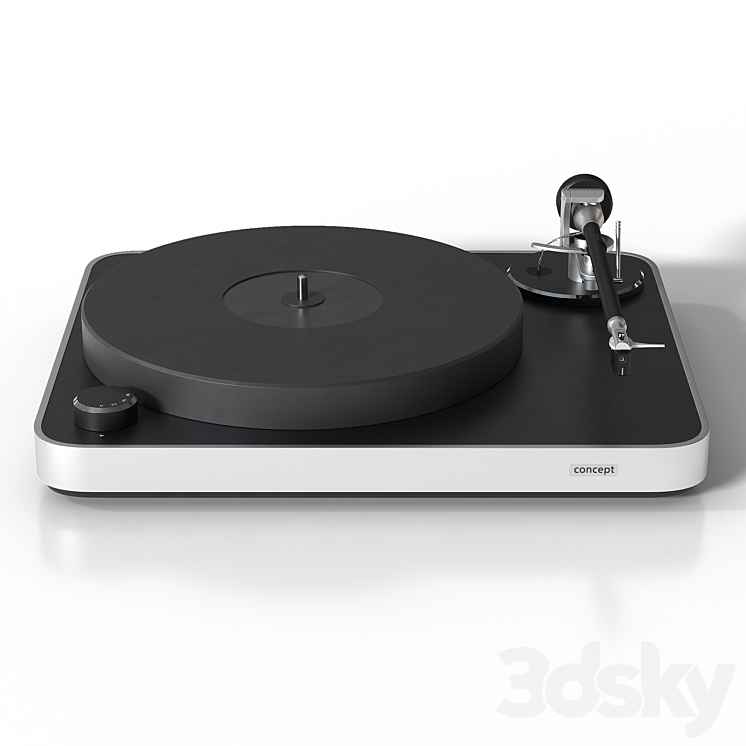 Turntable Concept by Clearaudio 3D Model
