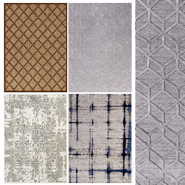 Rug surya Carpets 3D model