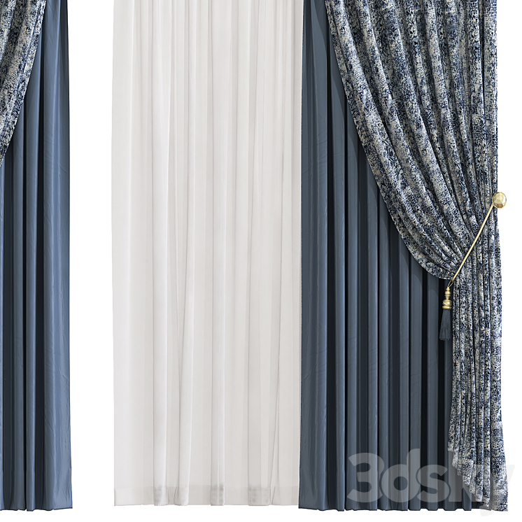 Curtain 826 3D Model