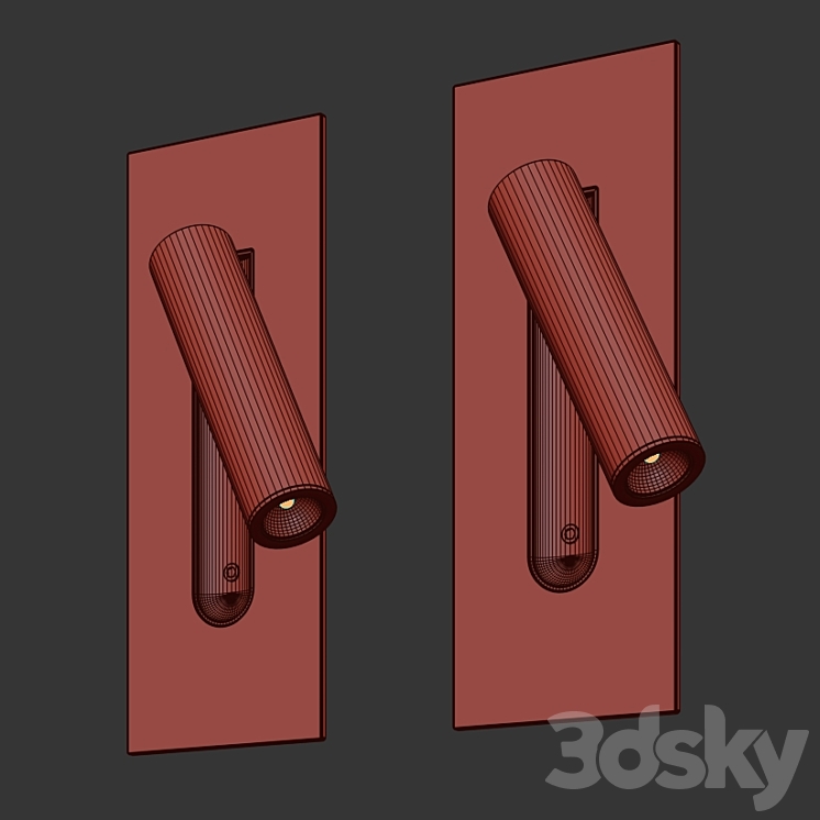 Fuse Unswitched LED Wall Sconce by James Bassant from Astro Lighting 3D Model