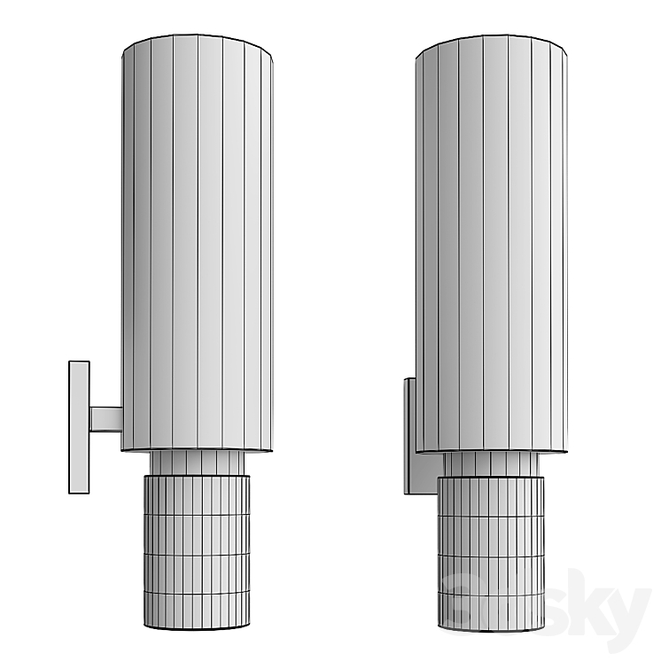 Van der Straeten Applique Lucy Sconce 3D Model