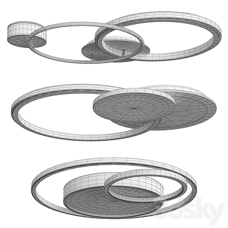 Medea ceiling lamp collection 3D Model