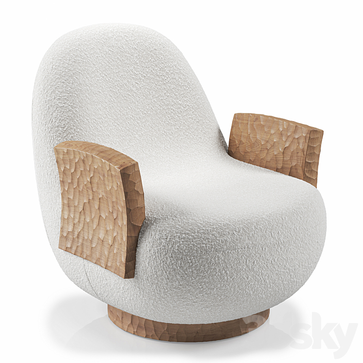 Mad armchair by Pierre Yovanovitch 3DS Max - thumbnail 1