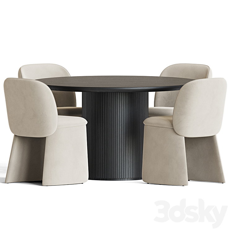 Dining Set 101 3D Model