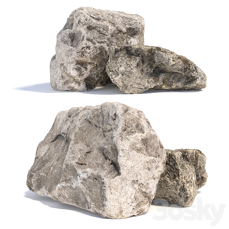 Stones 234 3D Model