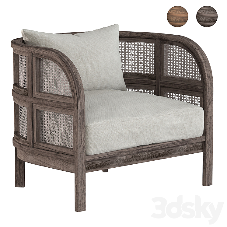 Union Home Nest Chair 3DS Max Model - thumbnail 1