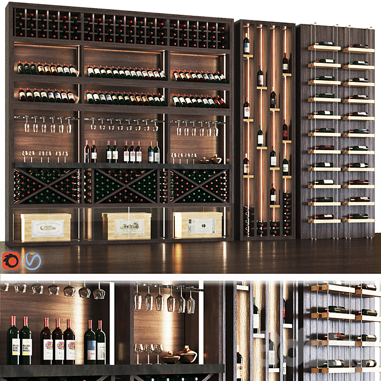 Wine cellar Other 3D model