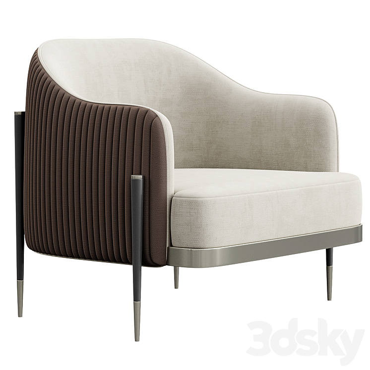 AVE Armchair Oxford by Capital Creative Lab 3DS Max - thumbnail 1