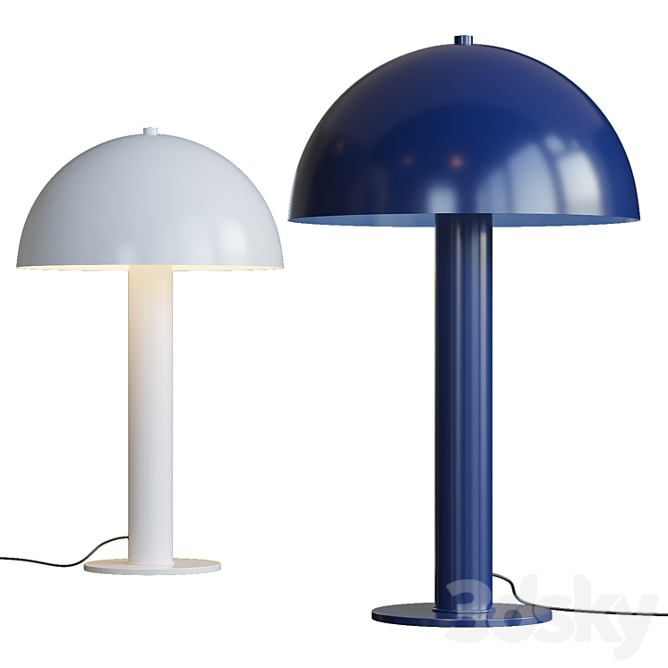 BATES TABLE LAMP 3D Model