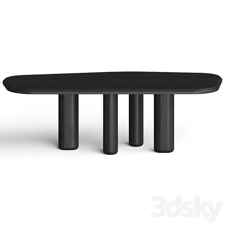 Collection Particuliere Rough Dining Tables 3D Model