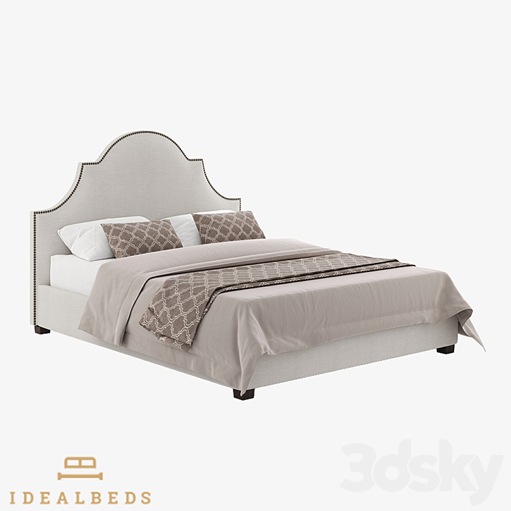 OM Cheresse - Bed - 3D model