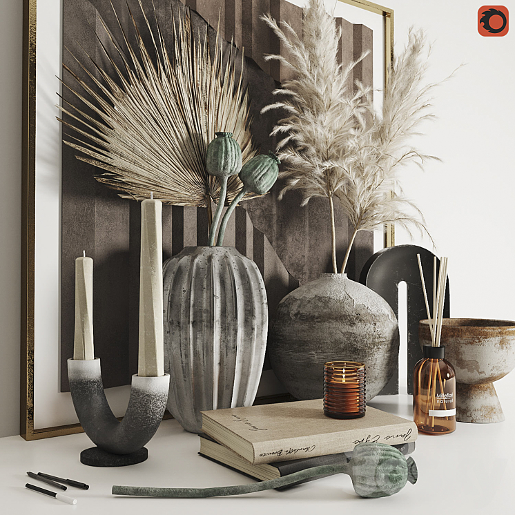 Decorative set 25 3D Model