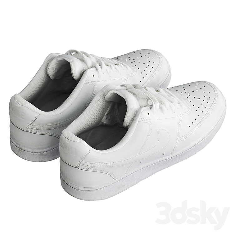 Nike Air Force Sneakers 3DS Max - thumbnail 2
