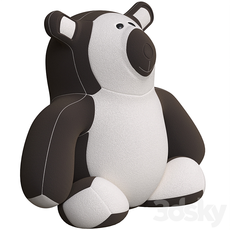 bear toy 3DS Max Model - thumbnail 1