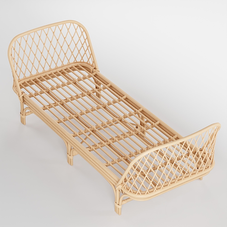 Kaliko Rattan Daybed 3DS Max Model - thumbnail 2