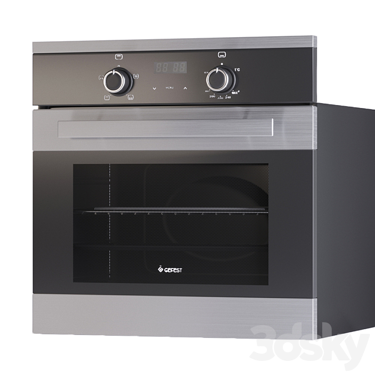 Oven Gefest - Kitchen appliance - 3D model