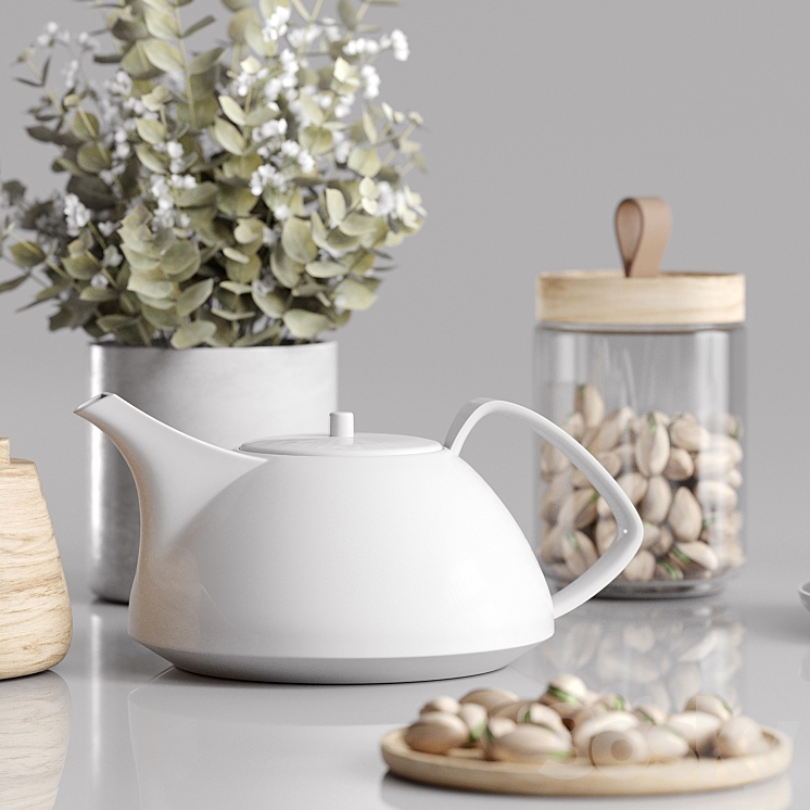 Decorative set 034 3D Model