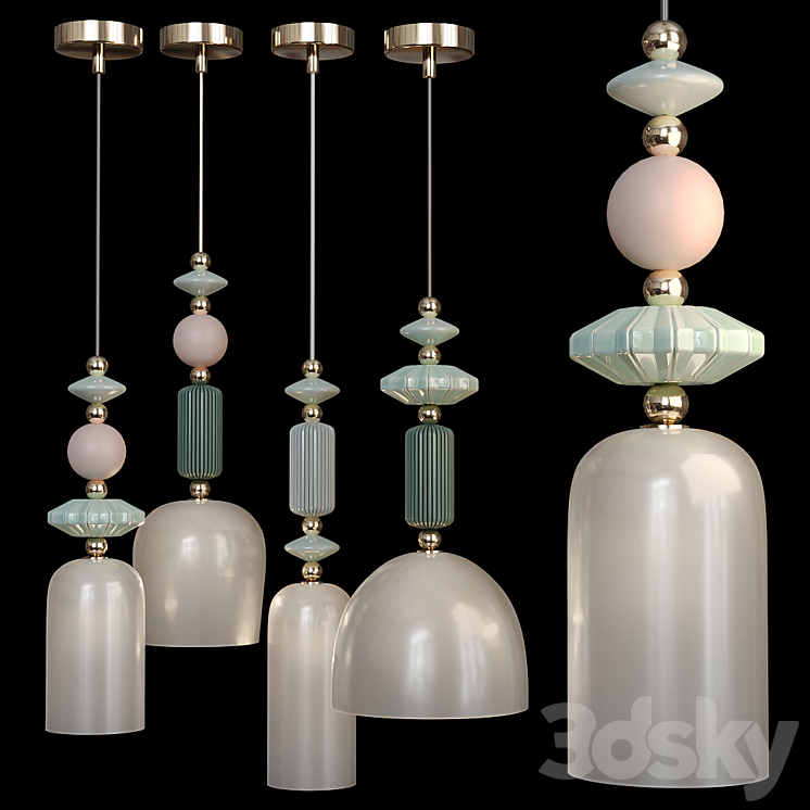 Pendant lights Odeon Light CANDY 3D Model