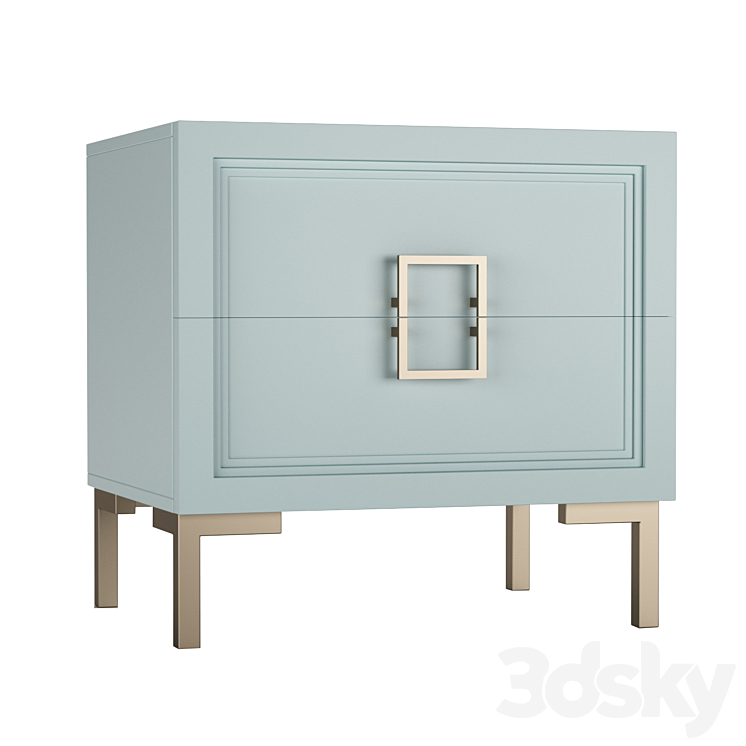 Bedside table Dolce 3DS Max - thumbnail 1