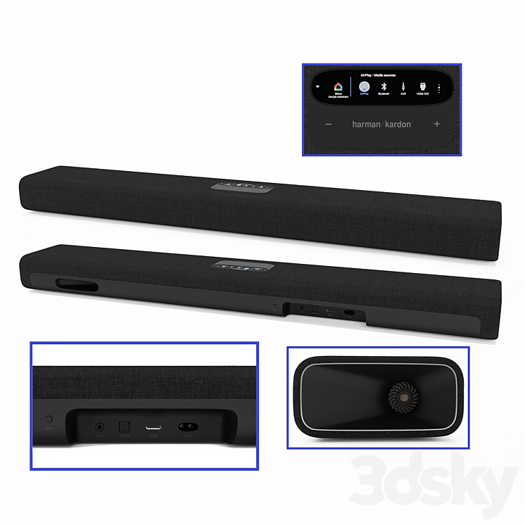 Harman Kardon Citation MultiBeam ™ 700 3D Model