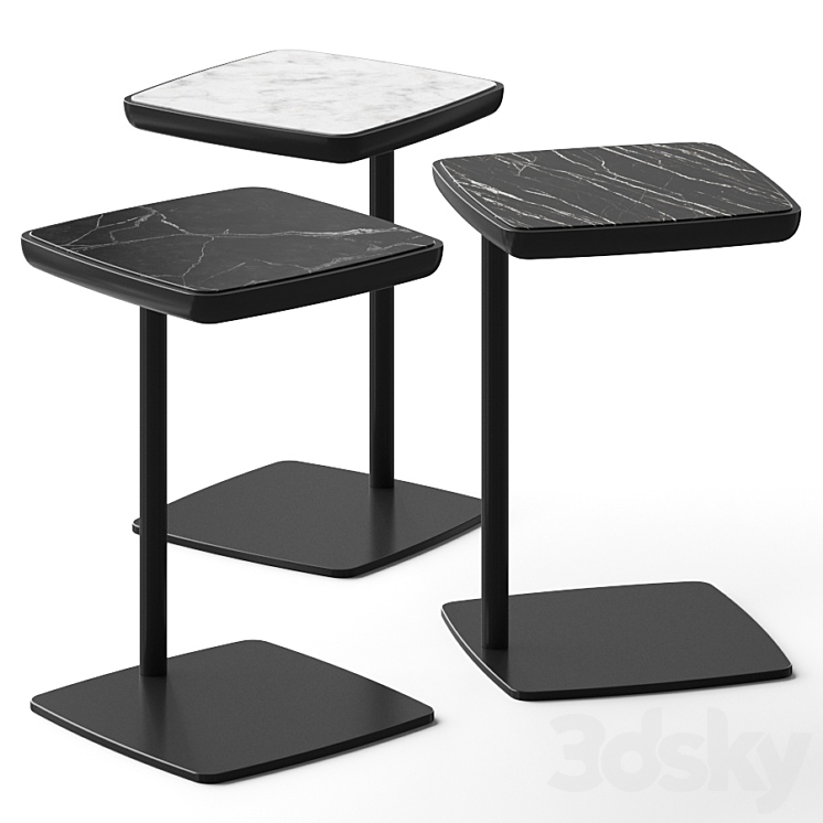 Praddy griffith coffee tables 3DS Max Model - thumbnail 1
