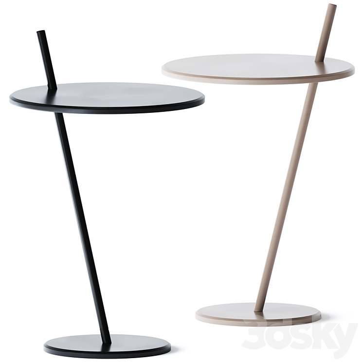 Good Evening Side Table by Ligne Roset 3DS Max Model - thumbnail 1