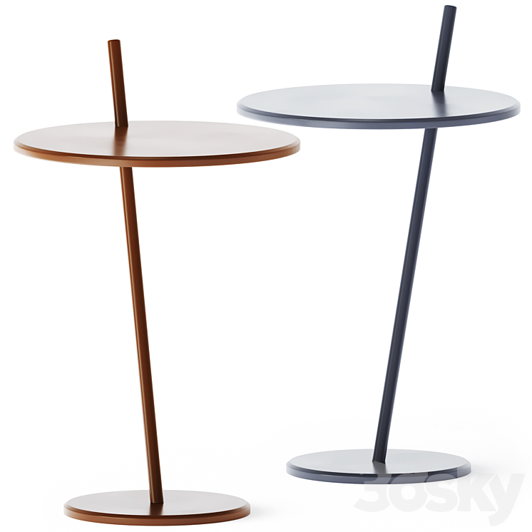 Good Evening Side Table by Ligne Roset 3DS Max Model - thumbnail 2