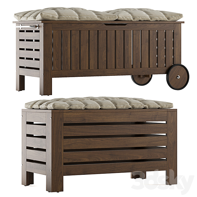 Ikea Applaro storage bench Other 3D model