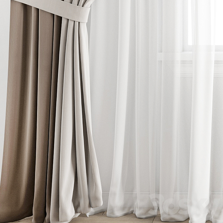 Curtain 201 3D Model