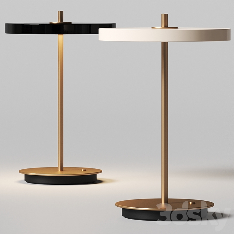 Umage Asteria Move Table Lamp 3DS Max - thumbnail 1