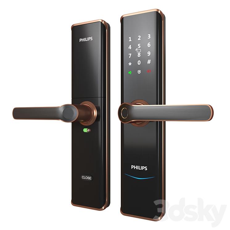 Philips EasyKey 7300 3D Model