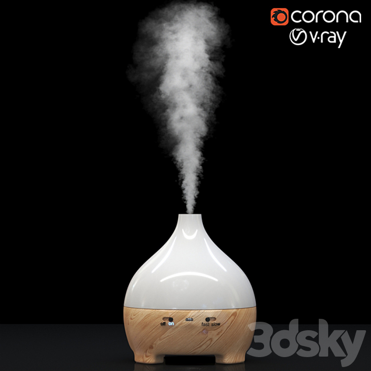 steam diffuser 001 3D Model