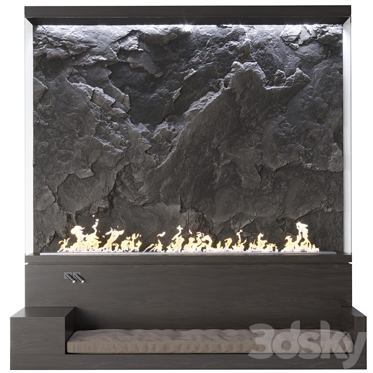 Fireplace 3D Model