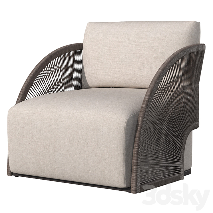 Outdoor Armchair Pavona Lounge Chair Restoration Hardware 2021 Arm