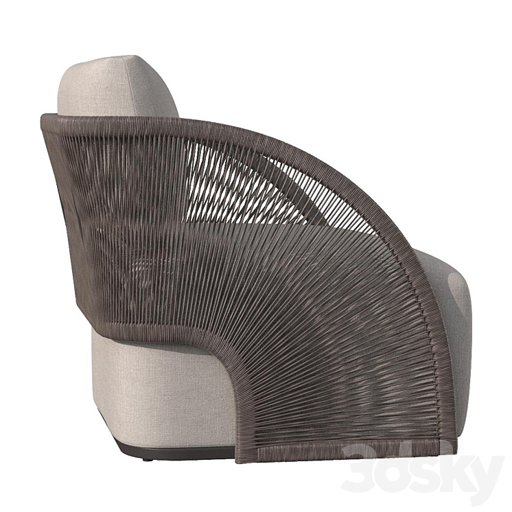 Outdoor Armchair Pavona Lounge Chair Restoration Hardware 2021 Arm