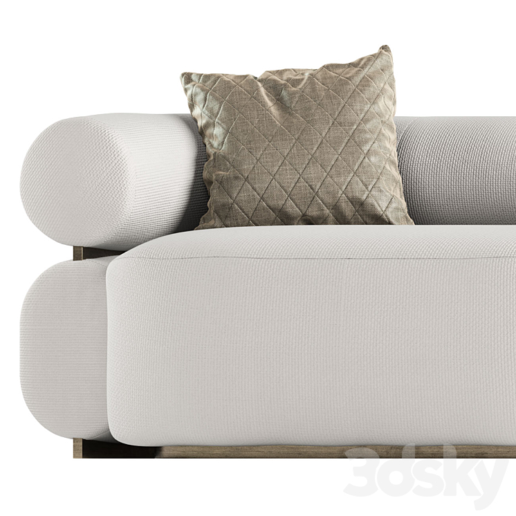 Vitra sofa 3DS Max - thumbnail 2