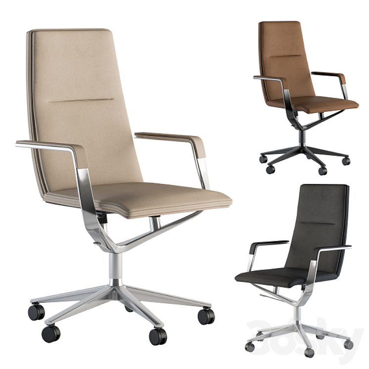 Office Chair Set 10 3DS Max 3ds Max Files