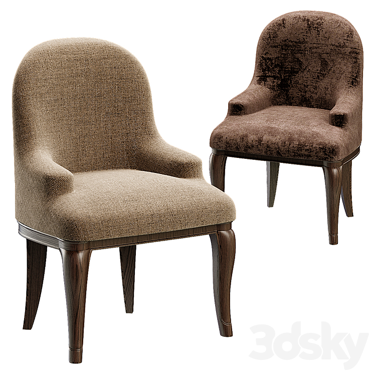 Signature dining arm chair Chair 3D model