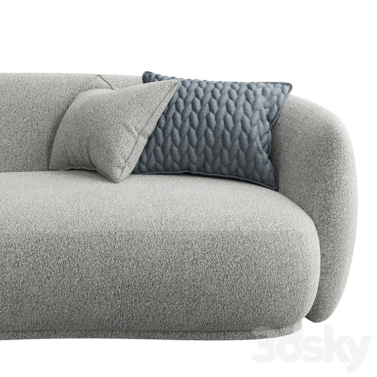 Moroso sofa pacific 3D Model