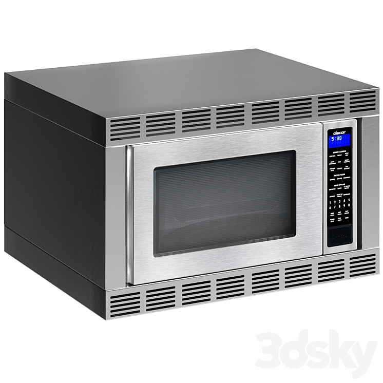 Microwave Dacor Distinctive DMW2420S Kitchen appliance 3D model