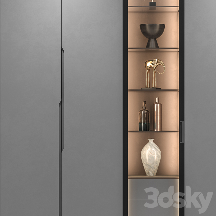 Cabinet by Igor Franch 3DS Max - thumbnail 2