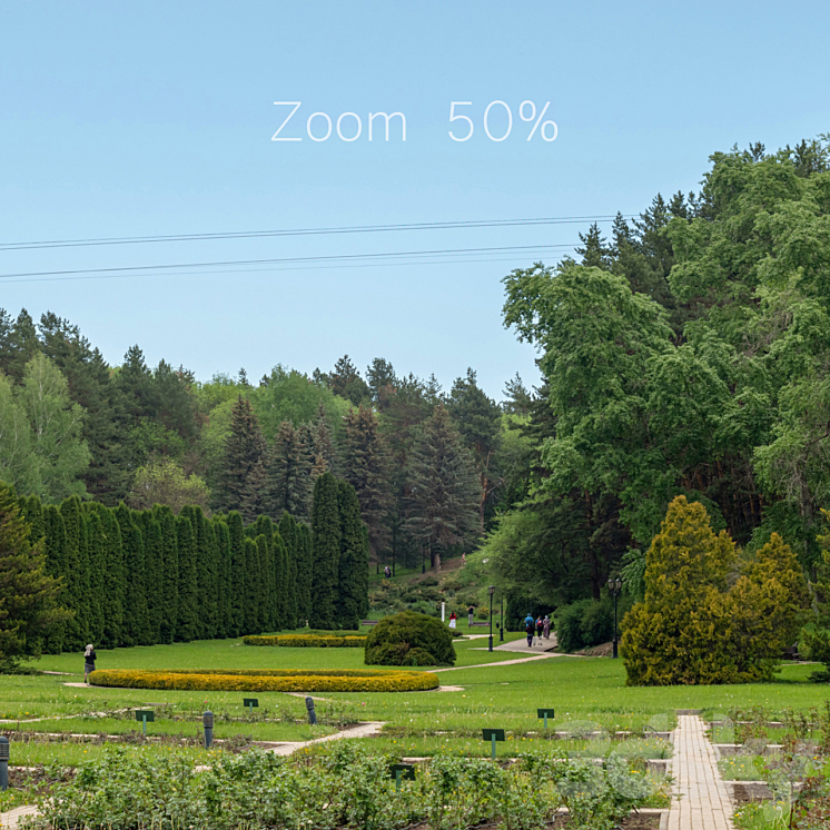 Panorama from the park v2. 30k 3D Model Free